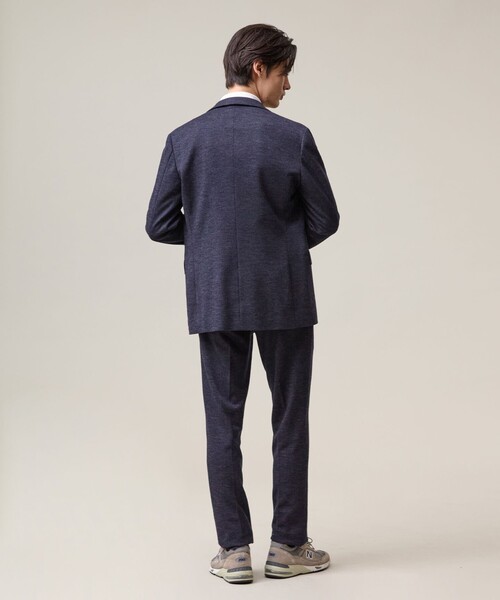 J.PRESS（ジェイプレス）の「快適さとエレガンスを纏う【セットアップ対応 / ストレッチ】SOFAニット ハイグレードジャージー ジャケット（テーラードジャケット・メンズ・ネイビー系8/ブラウン系8/グレー系8・BM/X-LARGE/LARGE/MEDIUM/BL）」の7枚目の写真