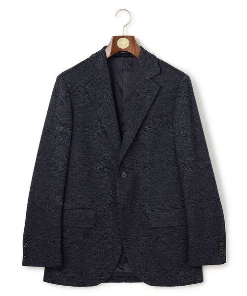 J.PRESS（ジェイプレス）の「快適さとエレガンスを纏う【セットアップ対応 / ストレッチ】SOFAニット ハイグレードジャージー ジャケット（テーラードジャケット・メンズ・ネイビー系8/ブラウン系8/グレー系8・BM/X-LARGE/LARGE/MEDIUM/BL）」の8枚目の写真
