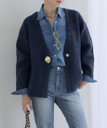 La TOTALITE | 【洗える】ブークレニットジャケット(その他アウター)