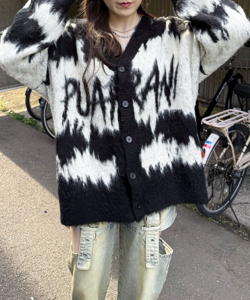 SPIRALGIRL(スパイラルガール)の「配色ミドルカーデ(カーディガン/ボレロ・レディース・ブラック/レッド/イエロー・FREE)」の17枚目の写真