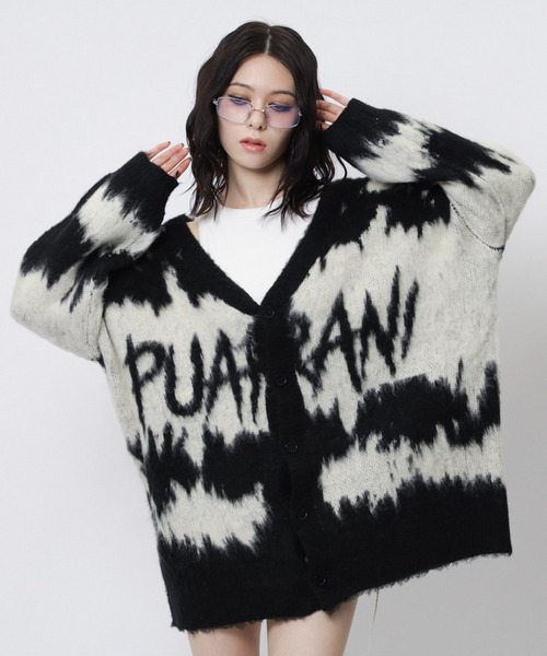 SPIRALGIRL(スパイラルガール)の「配色ミドルカーデ(カーディガン/ボレロ・レディース・ブラック/レッド/イエロー・FREE)」の21枚目の写真