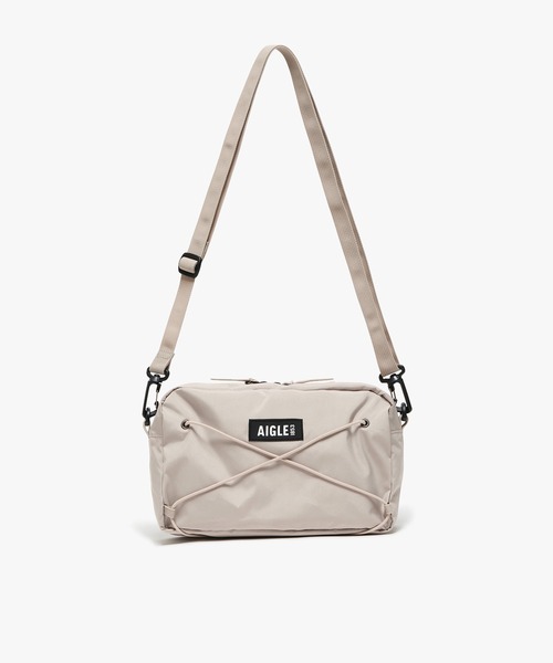 AIGLE（エーグル）の「ライト＆コンパクト ミニショルダーバッグ（ショルダーバッグ・レディース・ブラック/ブルーグレー/アイボリー・FREE）」の2枚目の写真