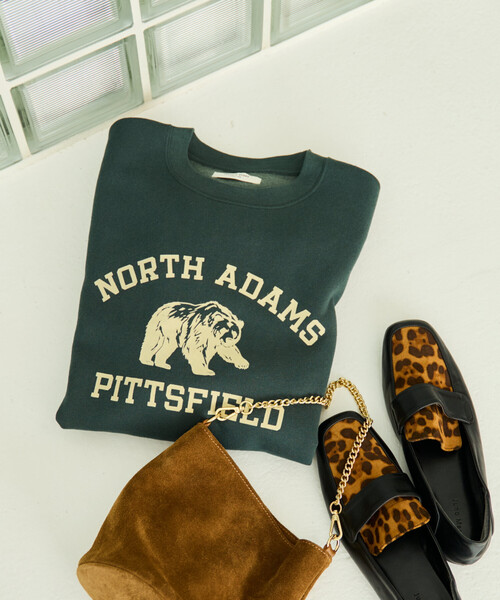 限定展開 アニマル カレッジ フロッキー ロゴ スウェット（スウェット