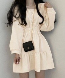 アイボリー ティアードデザイン 長袖ミニワンピース 楽天市場】ワンピース レディース アイボリー 春 夏 秋 ロング