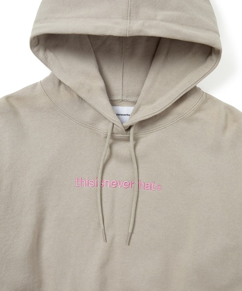 thisisneverthat(ディスイズネバーザット)の「T-Logo W Hoodie(パーカー・メンズ・マルーン/ネイビー/ベージュ系その他/ヘザーグレー・M/S)」の7枚目の写真