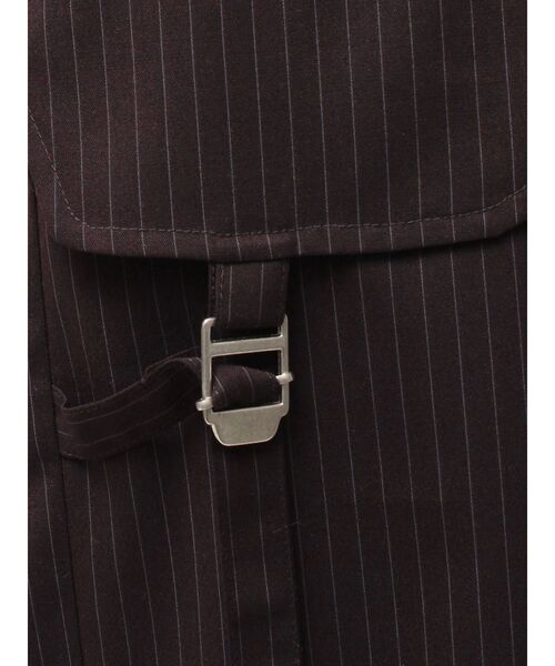 EMODA(エモダ)の「クロスベルトワイドパンツ(その他パンツ・レディース・ブラウン/ブラック・SMALL/MEDIUM)」の8枚目の写真