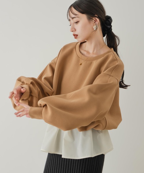 リブフリルキャミ（キャミソール）｜hinari（ヒナリ）のファッション