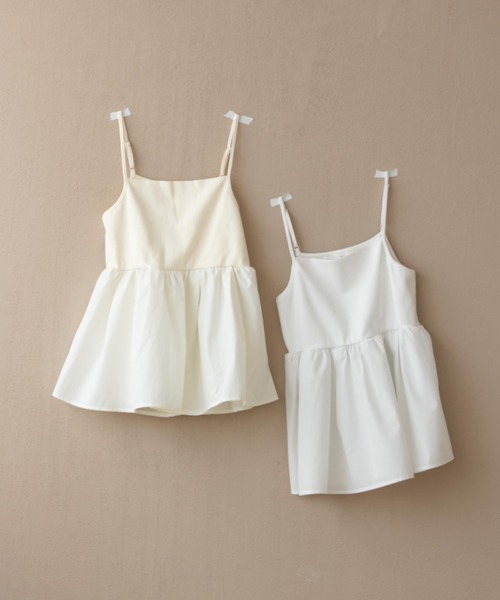 hinari（ヒナリ）の「リブフリルキャミ（キャミソール）」 - WEAR