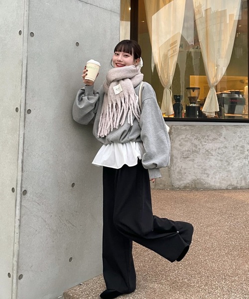 リブフリルキャミ（キャミソール）｜hinari（ヒナリ）のファッション