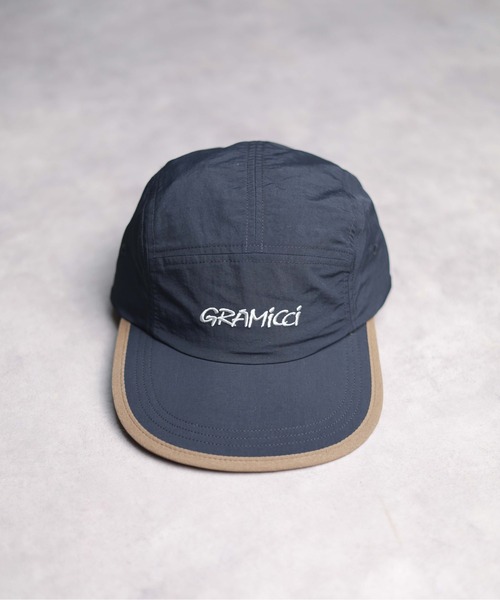 Gramicci（グラミチ）の「【GRAMICCI】NYLON GRAMICCI CAP（キャップ・メンズ・ブラック・FREE）」の2枚目の写真
