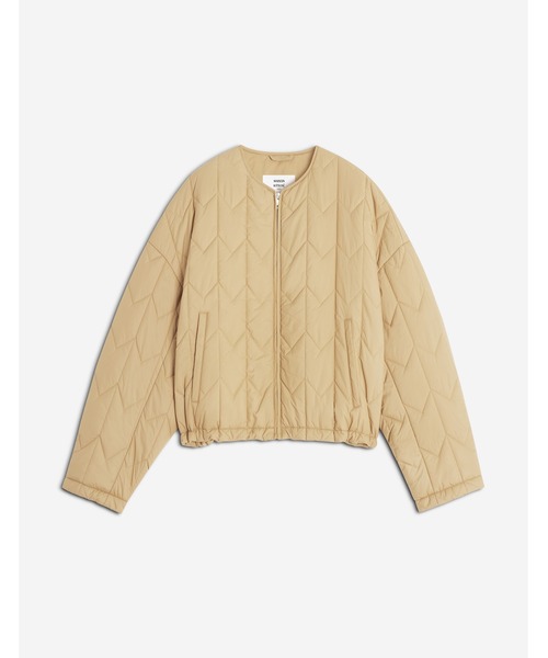 Maison Kitsune(メゾンキツネ)の「QUILTED JACKET(ブルゾン・レディース・ブラウン/ブラック・L/M/S/XS)」の5枚目の写真