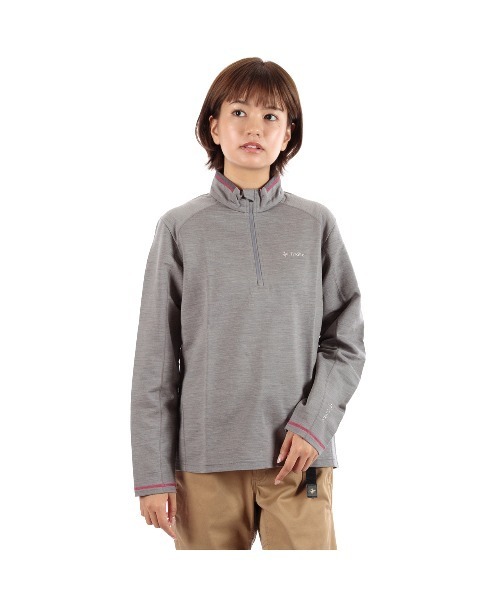 セール】PPウールハーフZIP（Tシャツ/カットソー）｜Foxfire