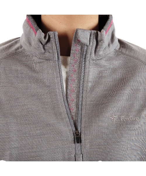 セール】PPウールハーフZIP（Tシャツ/カットソー）｜Foxfire