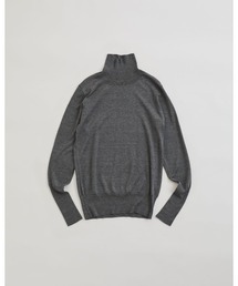 THE SHINZONE COTTON SILK HIGH NECK KNIT