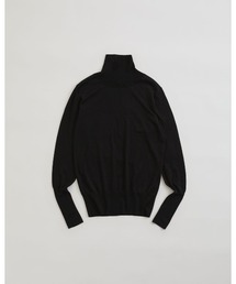 THE SHINZONE COTTON SILK HIGH NECK KNIT