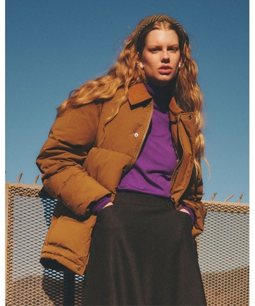 THE SHINZONE(ザ シンゾーン)の「THE SHINZONE COTTON SILK HIGH NECK KNIT(ニット/セーター・レディース・グレー/ブラック/ブラウン/パープル・FREE)」の8枚目の写真