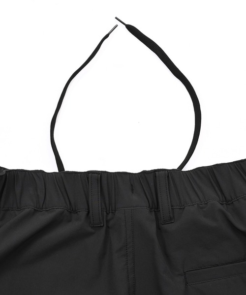 NEW BALANCE（ニューバランス）の「ストレッチナイロンワイドカーゴ（カーゴパンツ・メンズ・ダークグレー/ライトグリーン・SMALL/MEDIUM/LARGE/X-LARGE/XX-LARGE）」の12枚目の写真