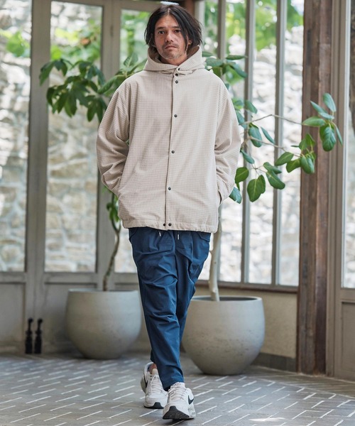 CAMBIO（カンビオ）の「ms6261-Waffle Corduroy Hoode Shirts フーディーシャツ(A55725cmb)（シャツ/ブラウス・メンズ・ブラック/キナリ/チャコール/ベージュ・S/M/L）」の10枚目の写真