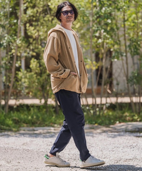 CAMBIO（カンビオ）の「ms6261-Waffle Corduroy Hoode Shirts フーディーシャツ(A55725cmb)（シャツ/ブラウス・メンズ・ブラック/キナリ/チャコール/ベージュ・S/M/L）」の16枚目の写真