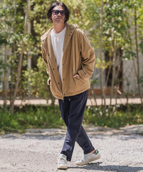 CAMBIO（カンビオ）の「ms6261-Waffle Corduroy Hoode Shirts フーディーシャツ(A55725cmb)（シャツ/ブラウス・メンズ・ブラック/キナリ/チャコール/ベージュ・S/M/L）」の17枚目の写真