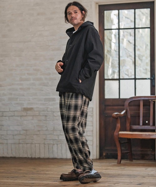 CAMBIO（カンビオ）の「ms6261-Waffle Corduroy Hoode Shirts フーディーシャツ(A55725cmb)（シャツ/ブラウス・メンズ・ブラック/キナリ/チャコール/ベージュ・S/M/L）」の20枚目の写真
