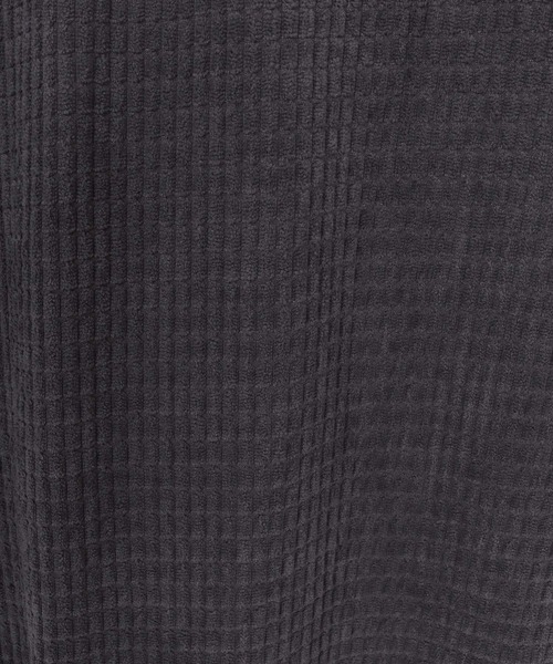 CAMBIO（カンビオ）の「ms6261-Waffle Corduroy Hoode Shirts フーディーシャツ(A55725cmb)（シャツ/ブラウス・メンズ・ブラック/キナリ/チャコール/ベージュ・S/M/L）」の6枚目の写真