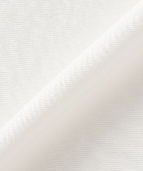 TOKYO SHIRTS（トウキョウシャツ）の「デニム風 衿フリル ブラウス（シャツ/ブラウス・レディース・ブルー/ホワイト・M/L）」の9枚目の写真