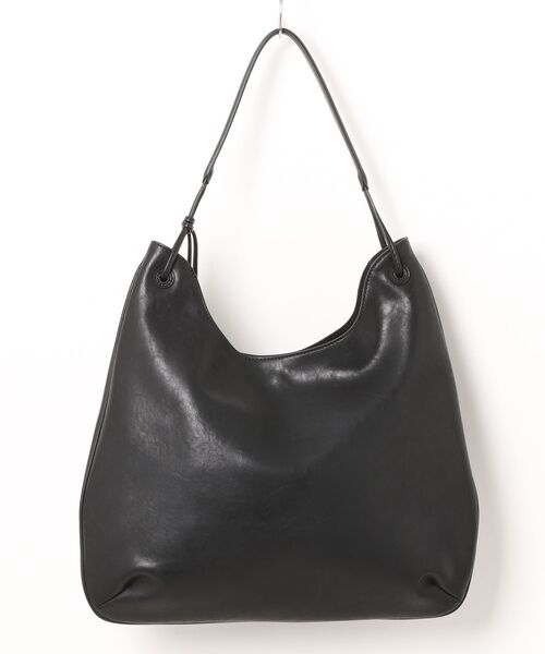 Scrap Book（スクラップブック）の「【NOTHING WRITTEN】MEDIUM SHOULDER HOBO BAG（ショルダーバッグ・レディース・ブラック・FREE）」の2枚目の写真