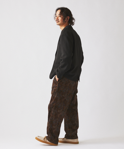 JOURNAL STANDARD relume（ジャーナルスタンダード　レリューム）の「TECH ウーリッシュウォーム ジャケット (セットアップ対応可能)（テーラードジャケット・メンズ・ブラウン/ブラック/グレー・MEDIUM/LARGE）」の21枚目の写真