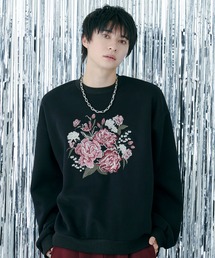 ブランド古着】メンズのスウェット（花柄・ボタニカル柄）古着