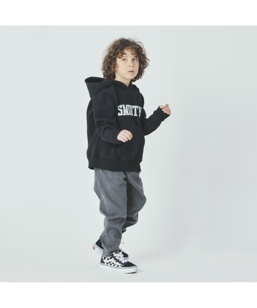 Smoothy(スムージー)の「Smoothy Buggy Denim pants / スムージー バギーデニムパンツ(デニムパンツ・キッズ・ブラック/インディゴブルー・120/130/140/150/160)」の2枚目の写真