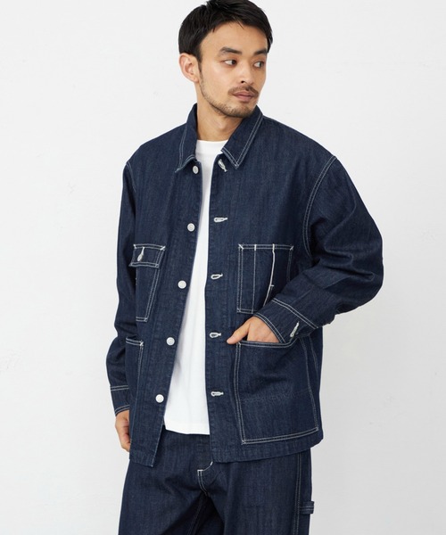 EDWIN エドウィン 505 カバーオール デニムジャケット セットアップ