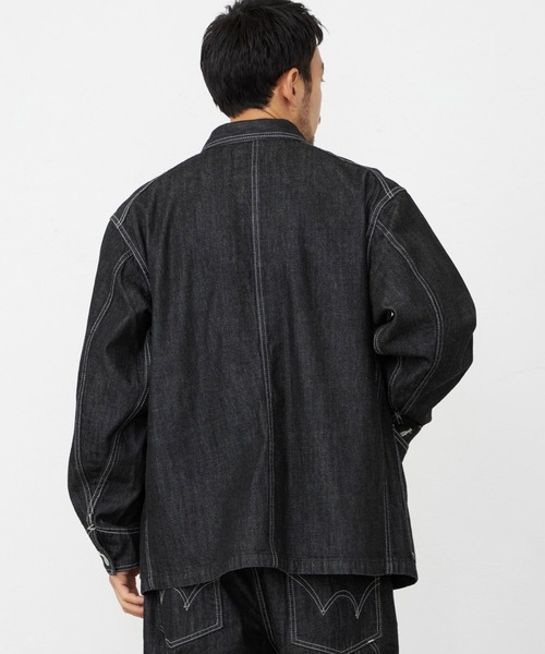 EDWIN エドウィン 505 カバーオール デニムジャケット セットアップ