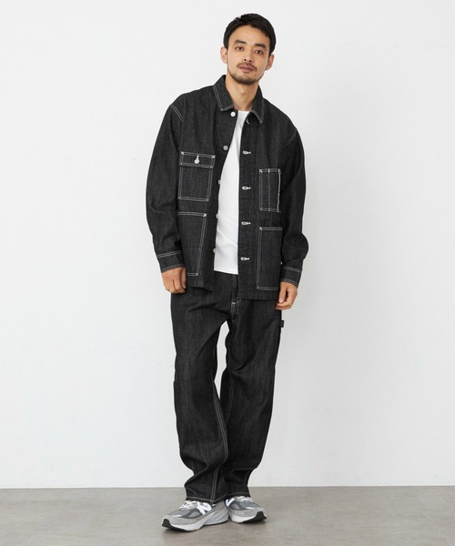 美品 EDWIN エドウィン デニムジャケット パンツ セットアップ L 美品 EDWIN エドウィン デニムジャケット パンツ セットアップ L