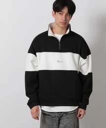 ポンチロゴハーフジップ / 595107