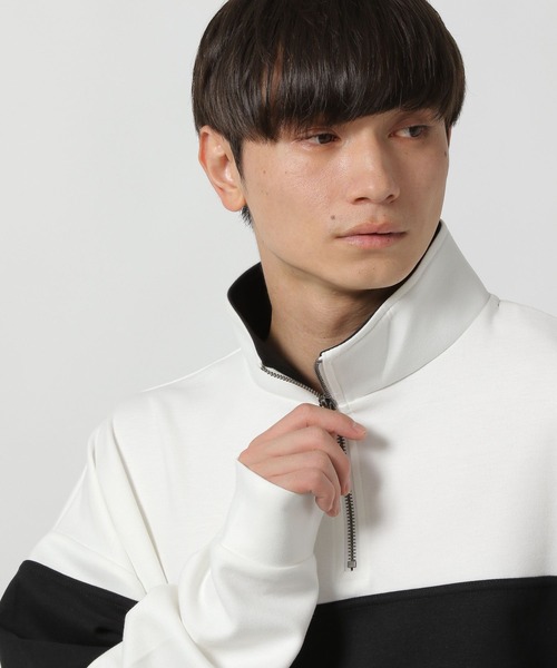 ポンチロゴハーフジップ / 595107（スウェット）｜LAKOLE（ラコレ）の