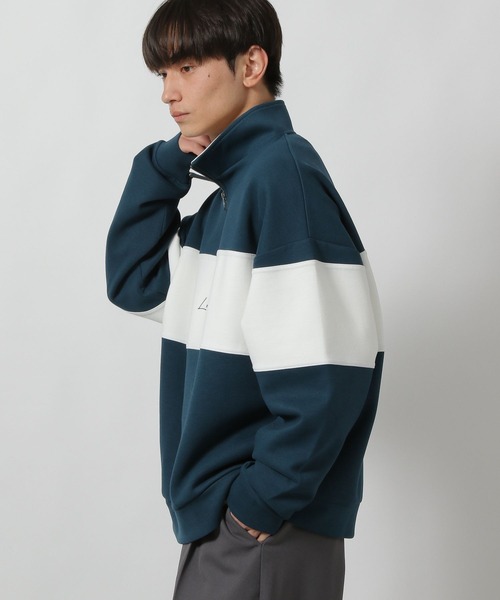 645新品ノワールケイニノミヤ コムデギャルソン ハイネッククロップドスウェット ポンチロゴハーフジップ / 595107（スウェット）｜LAKOLE（ラコレ）の