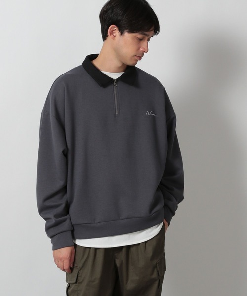 セール】ポンチロゴハーフジップ / 595107（スウェット）｜LAKOLE