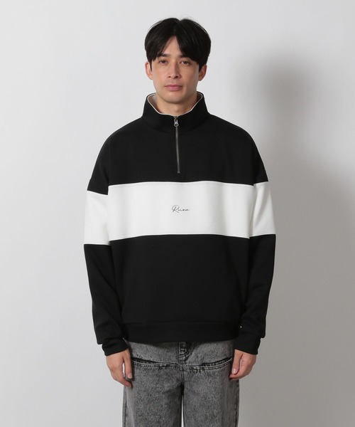 LAKOLE（ラコレ）の「ポンチロゴハーフジップ / 595107（スウェット・メンズ・ブラック/インディゴブルー/チャコール/ホワイト/ボルドー・X-LARGE/LARGE/MEDIUM）」の18枚目の写真