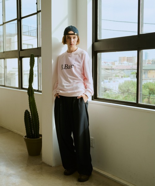 BROKEN BASE(ブロークンベース)の「Double Tuck Slacks / ダブルタックスラックス(スラックス・メンズ・グレー/ネイビー・SMALL/MEDIUM/LARGE)」の15枚目の写真
