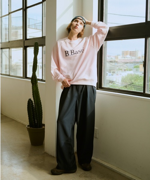 BROKEN BASE(ブロークンベース)の「Double Tuck Slacks / ダブルタックスラックス(スラックス・メンズ・グレー/ネイビー・SMALL/MEDIUM/LARGE)」の17枚目の写真