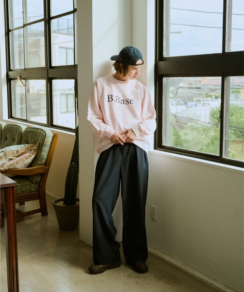 BROKEN BASE(ブロークンベース)の「Double Tuck Slacks / ダブルタックスラックス(スラックス・メンズ・グレー/ネイビー・SMALL/MEDIUM/LARGE)」の18枚目の写真