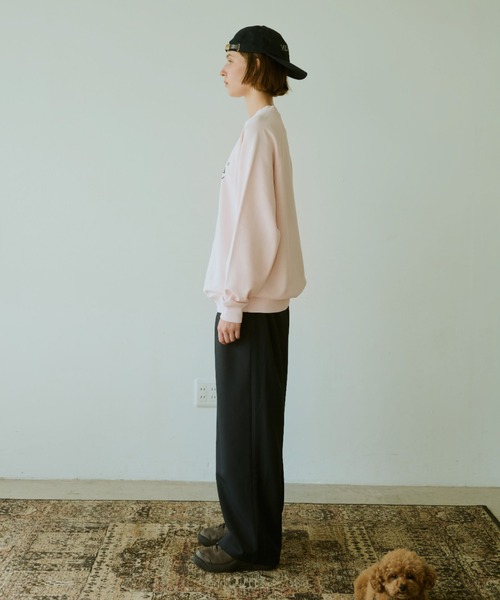 BROKEN BASE(ブロークンベース)の「Double Tuck Slacks / ダブルタックスラックス(スラックス・メンズ・グレー/ネイビー・SMALL/MEDIUM/LARGE)」の9枚目の写真