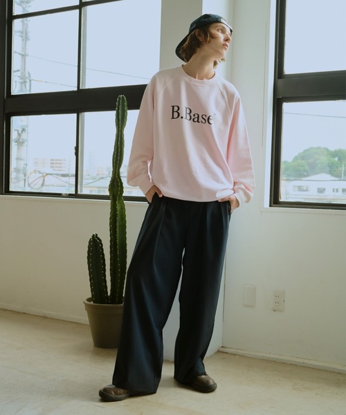 BROKEN BASE(ブロークンベース)の「Double Tuck Slacks / ダブルタックスラックス(スラックス・メンズ・グレー/ネイビー・SMALL/MEDIUM/LARGE)」の14枚目の写真