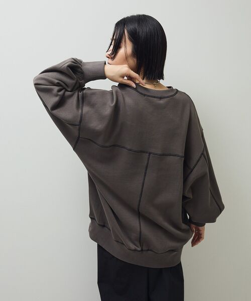 Sugar spoon（シュガースプーン）の「・SUGAR SPOON カラーstスウェット（スウェット・レディース・ライトグレー/グリーン/ボルドー/チャコールグレー/ブラック・FREE）」の13枚目の写真