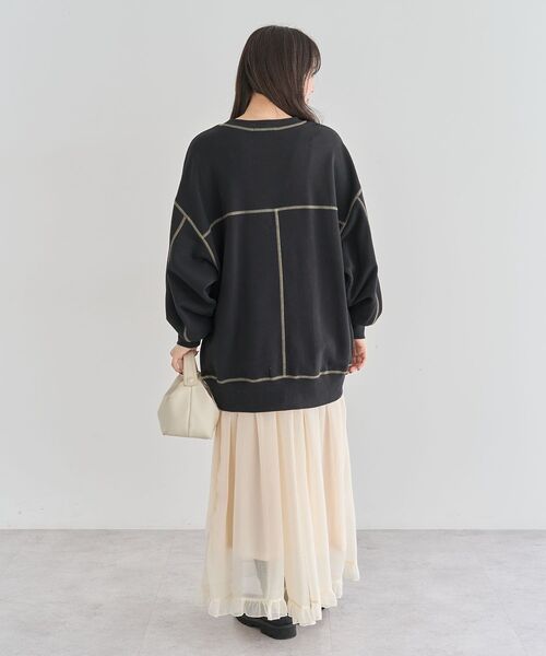 Sugar spoon（シュガースプーン）の「・SUGAR SPOON カラーstスウェット（スウェット・レディース・ライトグレー/グリーン/ボルドー/チャコールグレー/ブラック・FREE）」の11枚目の写真