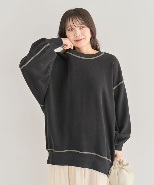 Sugar spoon（シュガースプーン）の「・SUGAR SPOON カラーstスウェット（スウェット・レディース・ライトグレー/グリーン/ボルドー/チャコールグレー/ブラック・FREE）」の22枚目の写真