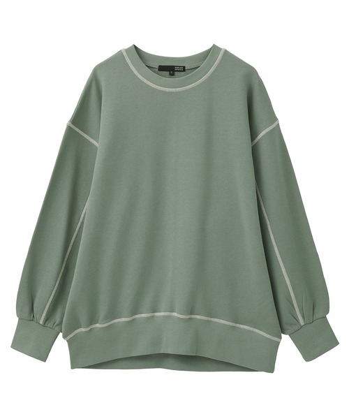 Sugar spoon（シュガースプーン）の「・SUGAR SPOON カラーstスウェット（スウェット・レディース・ライトグレー/グリーン/ボルドー/チャコールグレー/ブラック・FREE）」の5枚目の写真