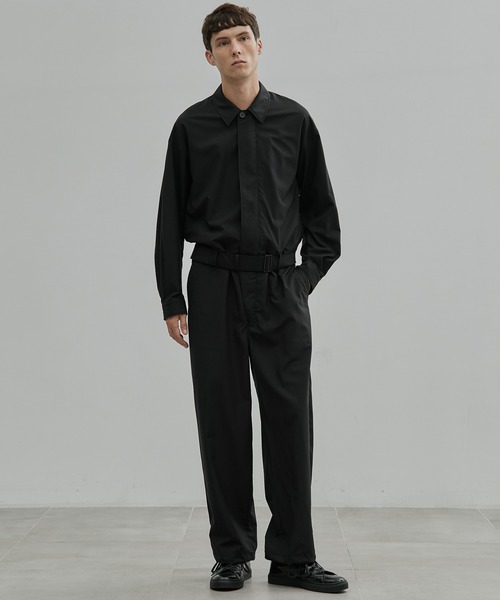 Super120s Wool Typewriter Jumpsuit（つなぎ/オールインワン