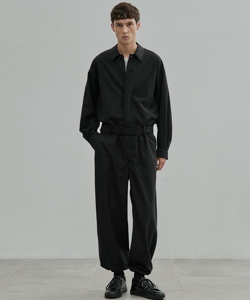 Super120s Wool Typewriter Jumpsuit（つなぎ/オールインワン